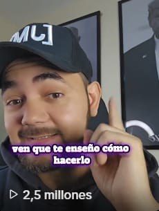 Vídeo con 2,5M de visitas